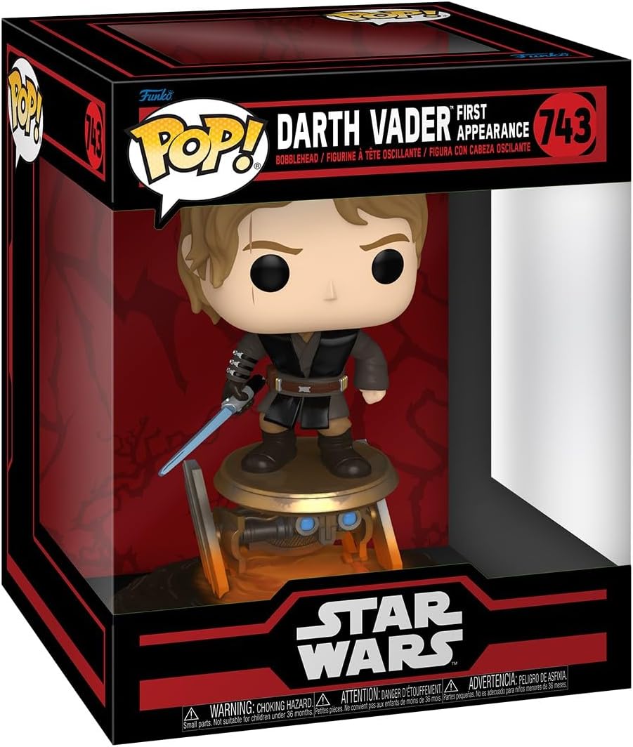 Funko Pop: Star Wars The Dark Side - Darth Vader Primera Apariencia 6"