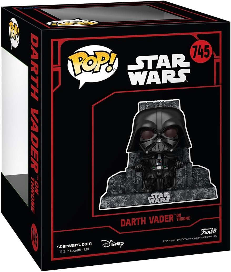 Funko Pop: Star Wars The Dark Side - Vader en Trono 6"