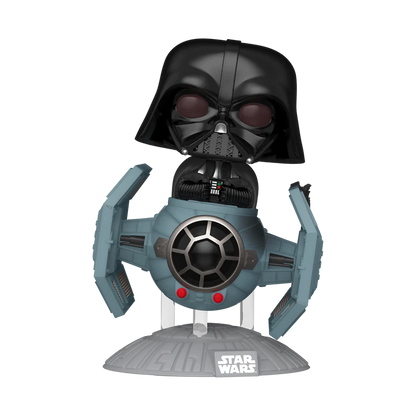 Funko Pop: Star Wars The Dark Side - Tie Fighter Avanzado Con Vader 6"