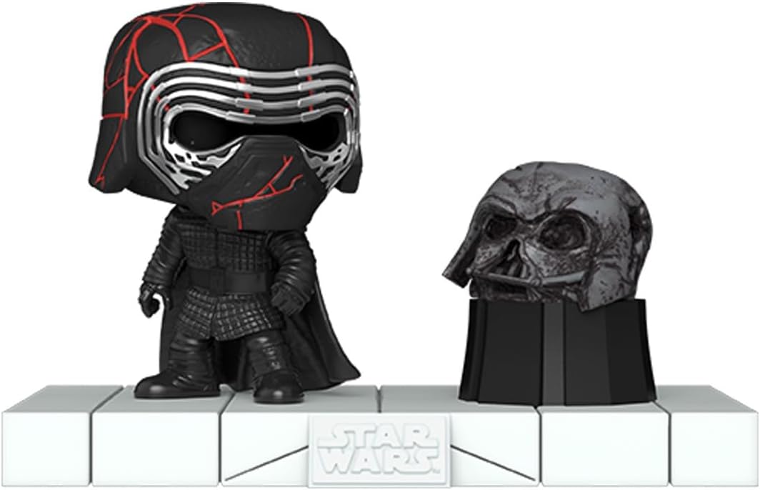 Funko Pop: Star Wars The Dark Side - Kylo Ren Con Casco Darth Vader 6"