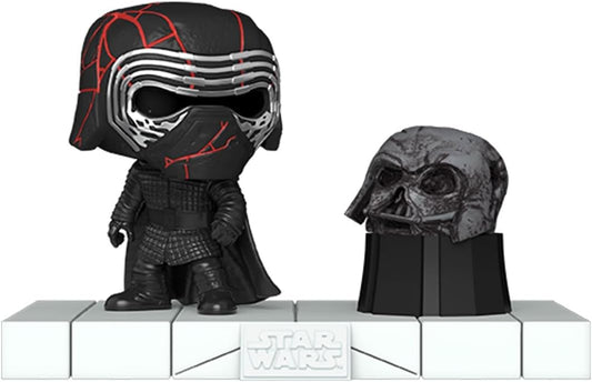 Funko Pop: Star Wars The Dark Side - Kylo Ren Con Casco Darth Vader 6"