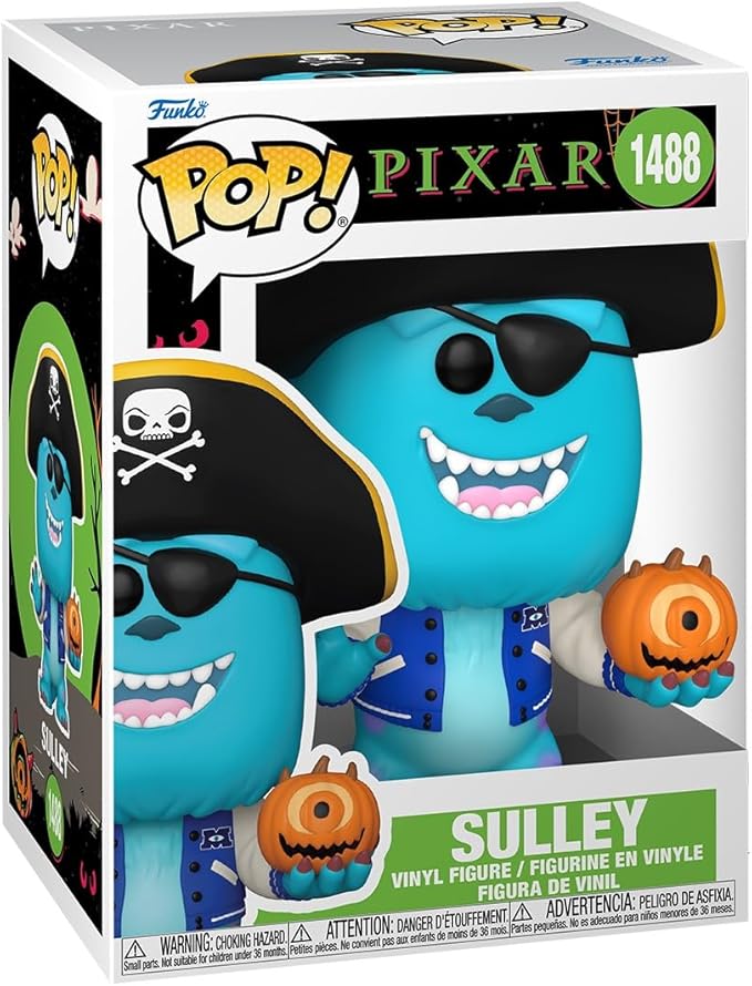 Funko Pop Disney: Pixar Halloween - Pirata Sulley