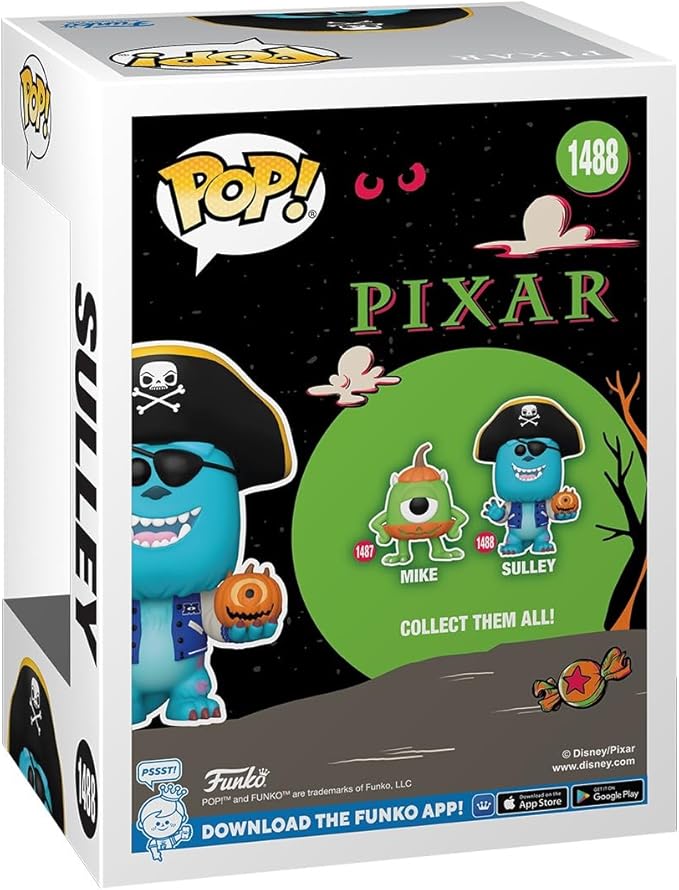 Funko Pop Disney: Pixar Halloween - Pirata Sulley