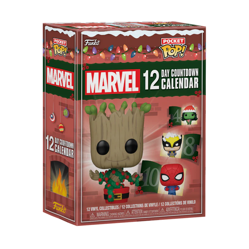 Funko Marvel calendario de adviento 12 días
