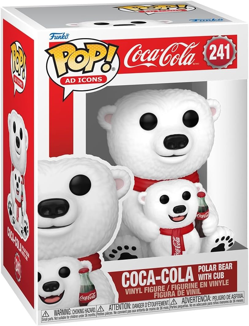 Funko Pop: Coca Cola - Oso Polar y Cachorro
