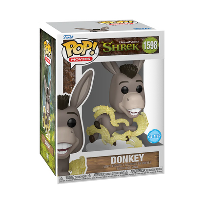 Funko Pop Movies: Shrek DreamWorks 30 Aniversario - Burro Glitter