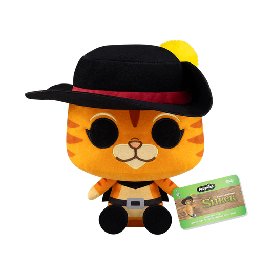 Funko Pop Peluche: Shrek DreamWorks 30 Aniversario - Gato Con Botas