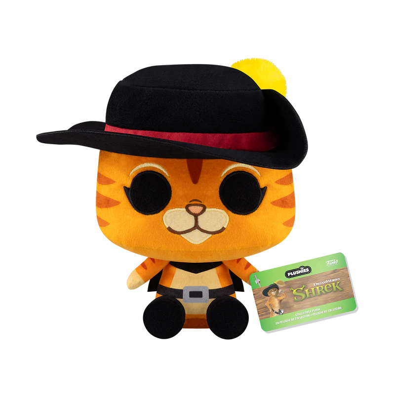Funko Pop Peluche: Shrek DreamWorks 30 Aniversario - Gato Con Botas