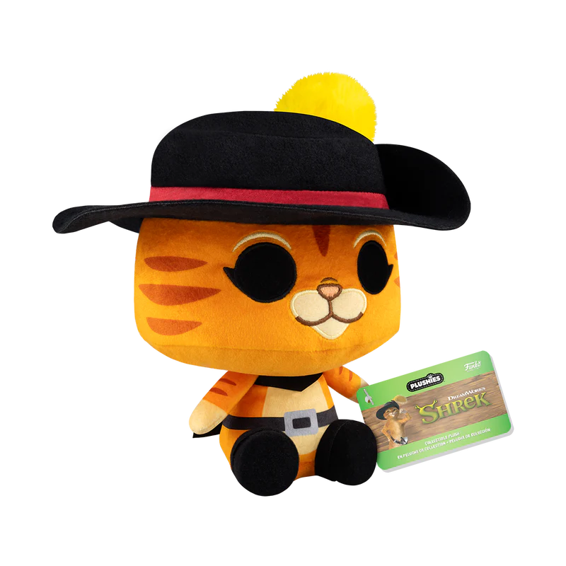 Funko Pop Peluche: Shrek DreamWorks 30 Aniversario - Gato Con Botas