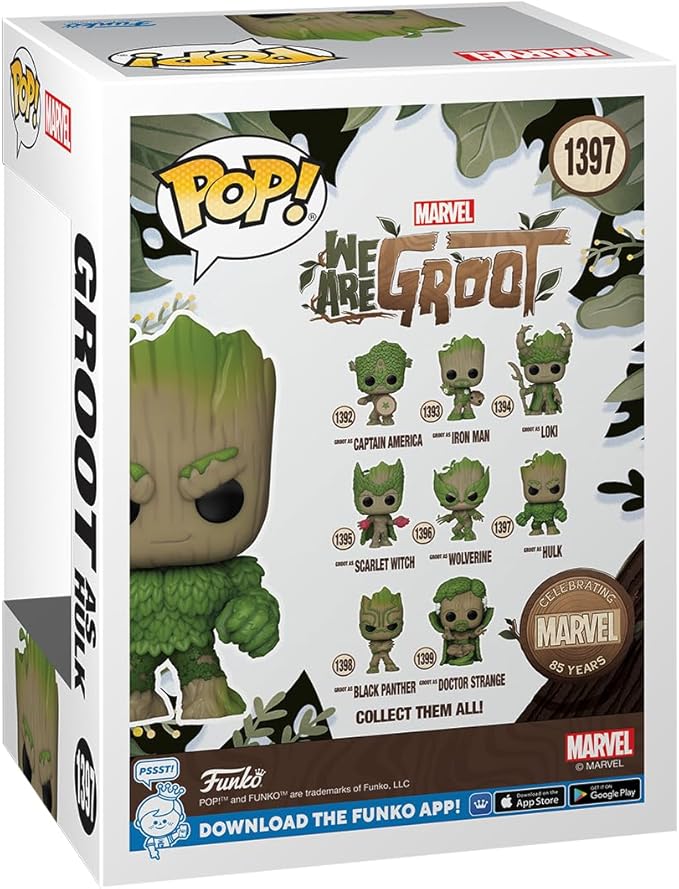 Funko Pop Marvel: Todos Somos Groot - Hulk