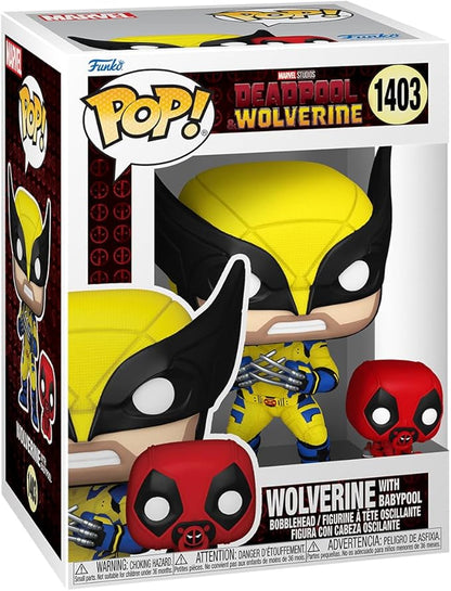 Funko Pop: Deadpool y Wolverine - Wolverine y Babypool