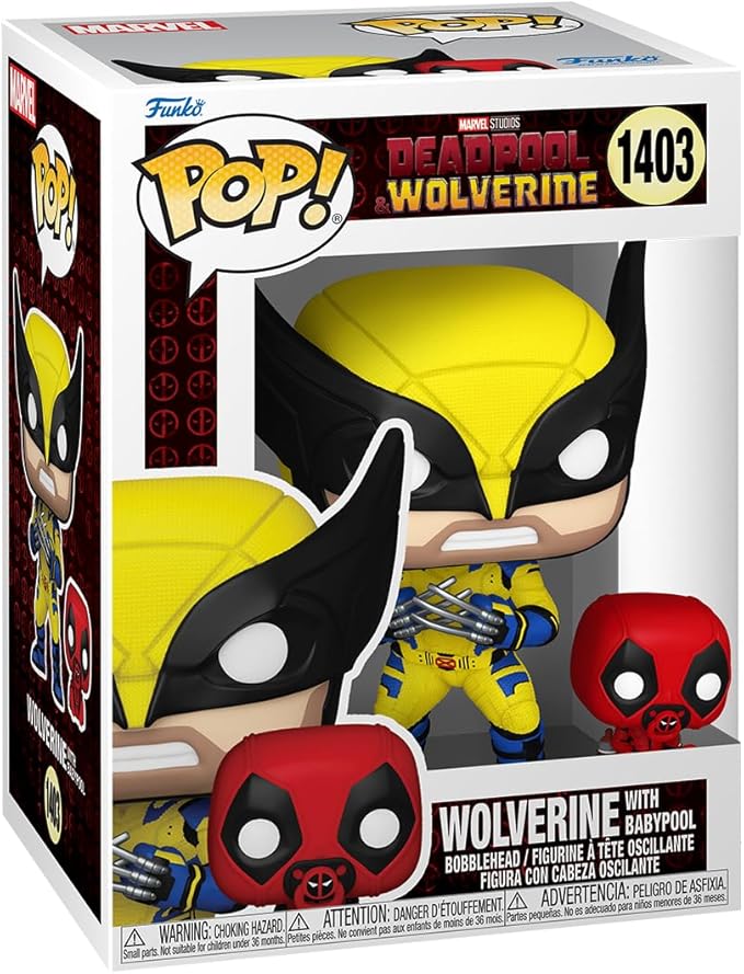 Funko Pop: Deadpool y Wolverine - Wolverine y Babypool