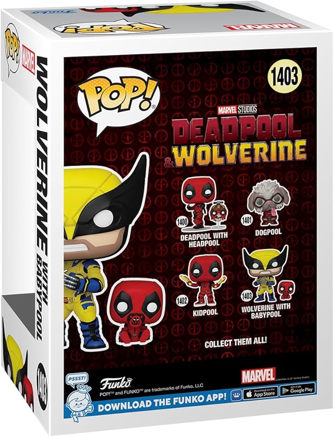 Funko Pop: Deadpool y Wolverine - Wolverine y Babypool