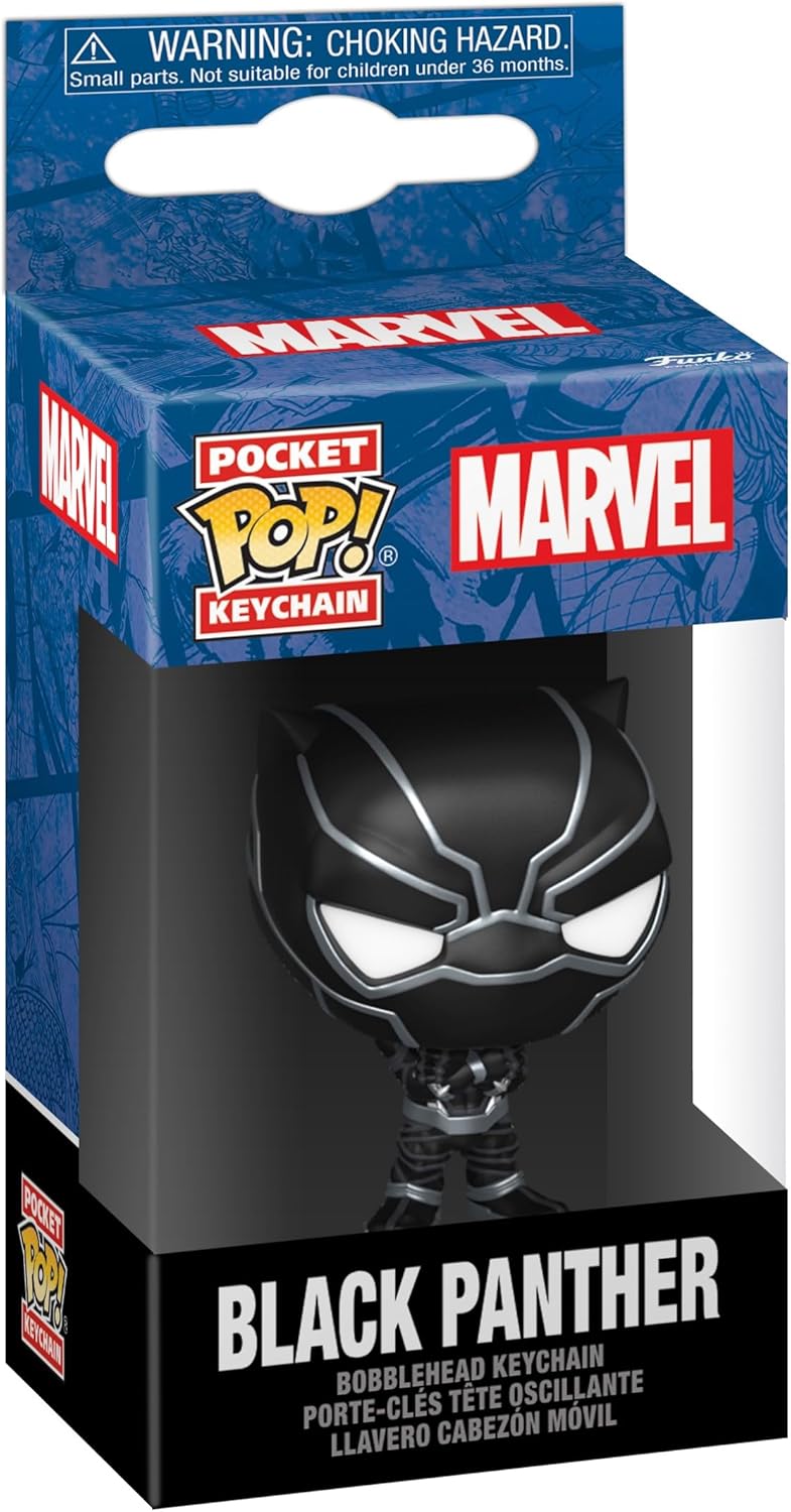 Funko Pop Llavero: Marvel New Classics - Black Panther