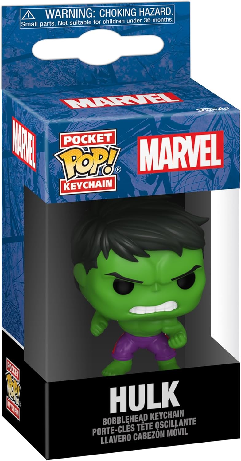 Funko Pop Llavero: Marvel New Classics - Hulk