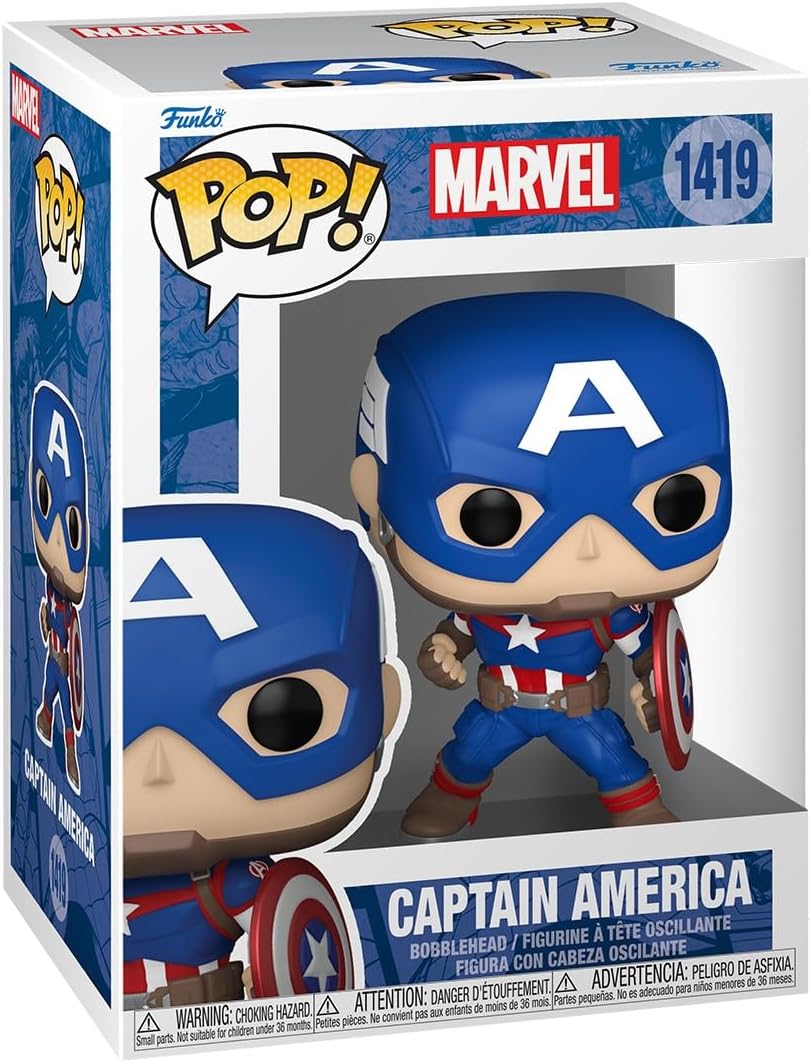 Funko Pop: Marvel New Classics - Capitan America