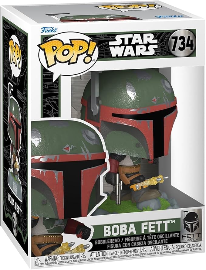 Funko Pop: Star Wars - Boba Fett Con Rodilleras Cohetes