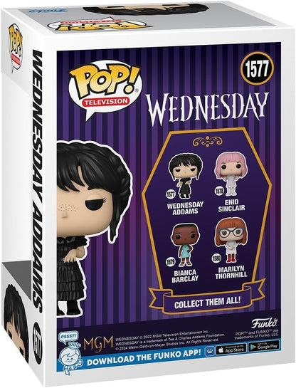 Funko Pop TV: Wednesday- Merlina Addams Baile Raven