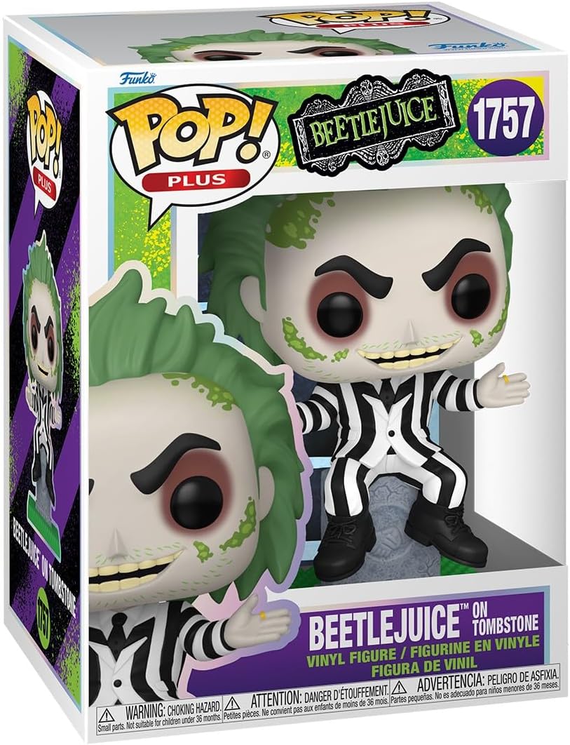 Funko Pop Plus: Beetlejuice - Beetlejuice Con Lapida