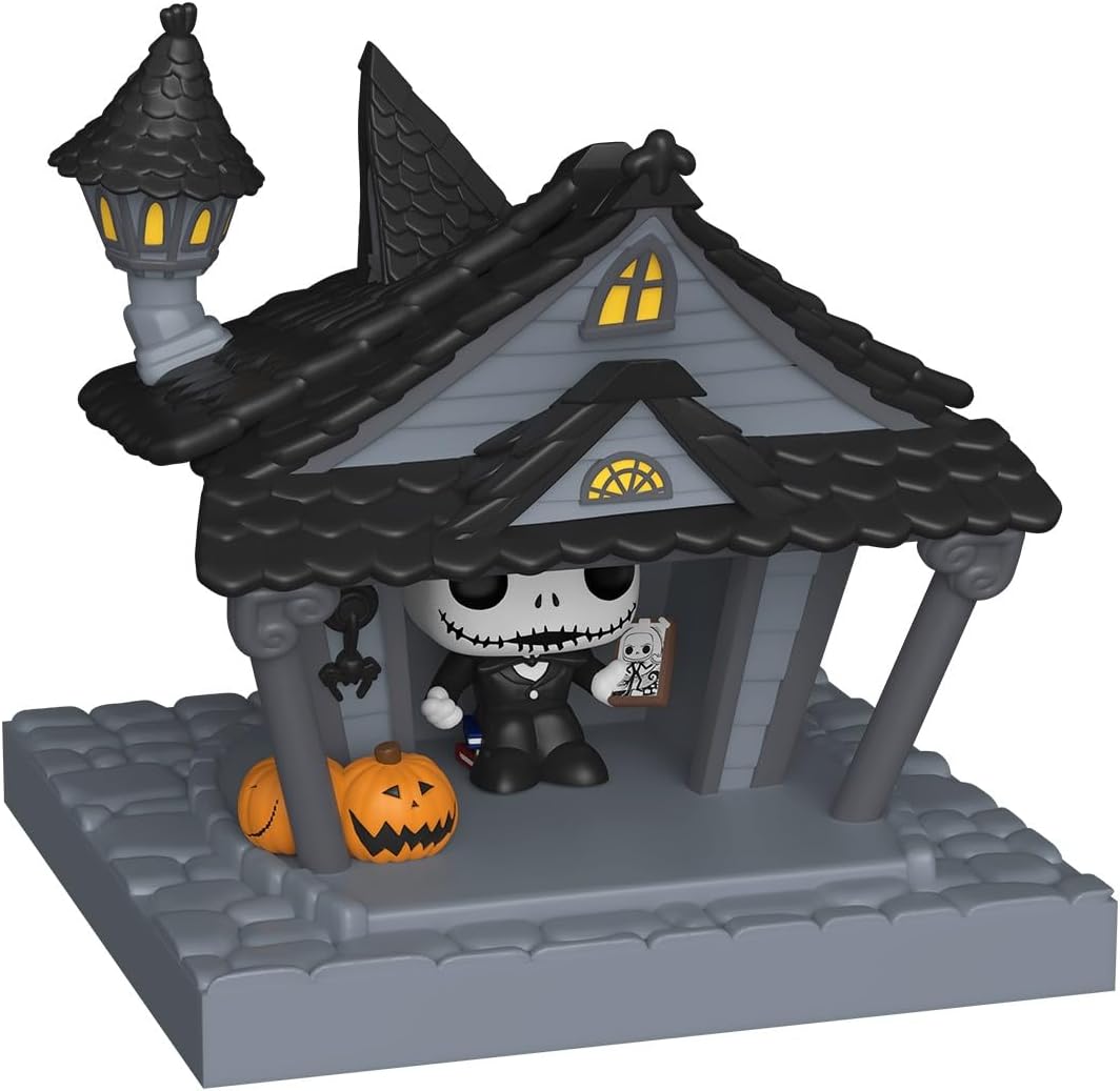 Funko Bitty Pop Town: Disney Mundo De Jack - Jack En Casa