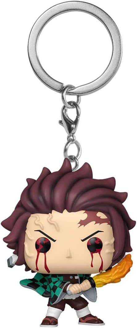 Funko Pop Llavero Demon Slayer: Kimetsu No Yaiba - Tanjiro Respiración solar