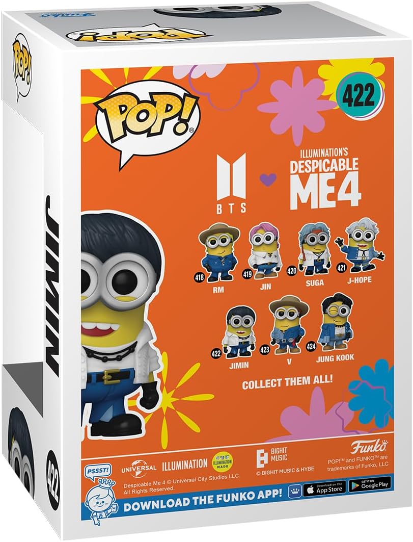 Funko Pop Movies: Mi Villano Favorito X BTS - Jimin