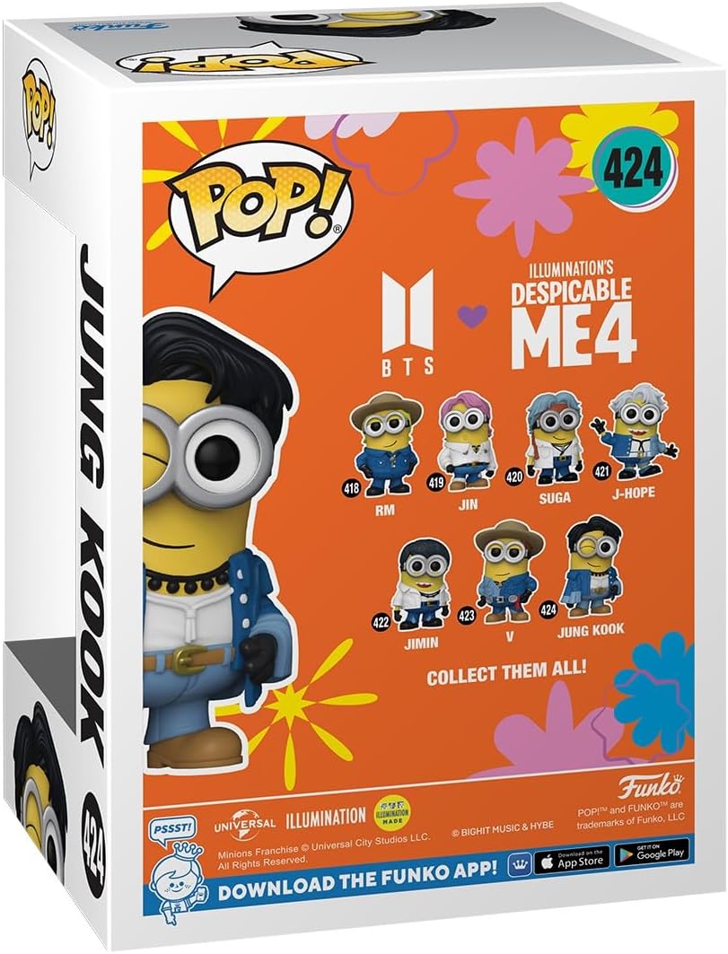Funko Pop Movies: Mi Villano Favorito X BTS - Jung Kook