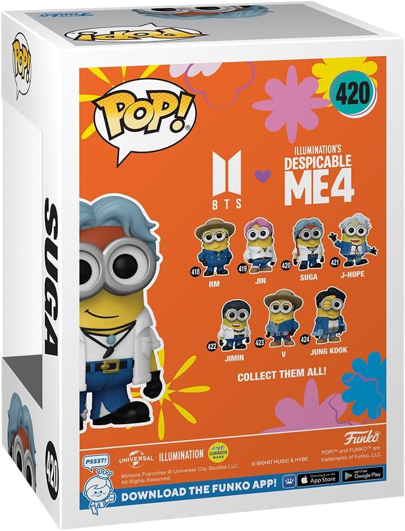Funko Pop Movies: Mi Villano Favorito X BTS - Suga