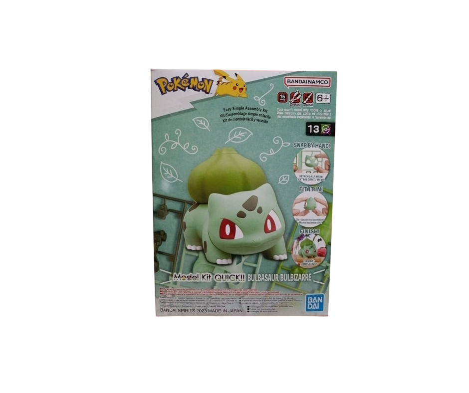Bandai Model Kit Pokemon Quick 13 Bulbasaur