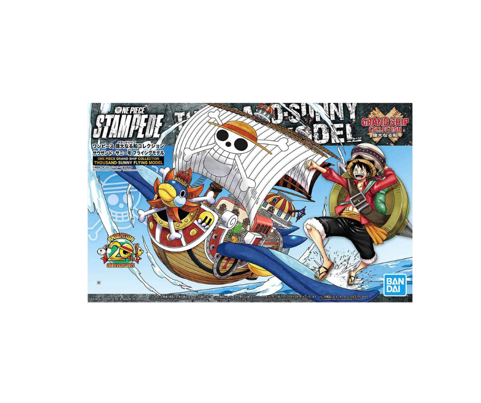 Bandai Model Kit One Piece Grand Ship Collection Thousand Sunny Flying Model