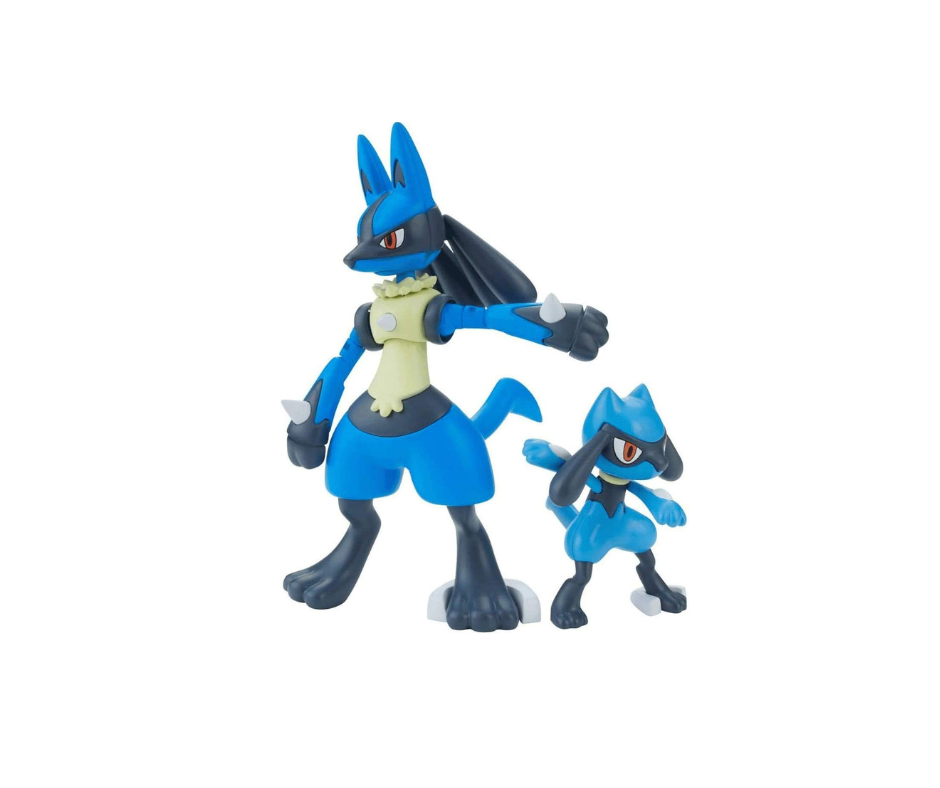 Bandai Model Kit Pokemon Riolu y Lucario