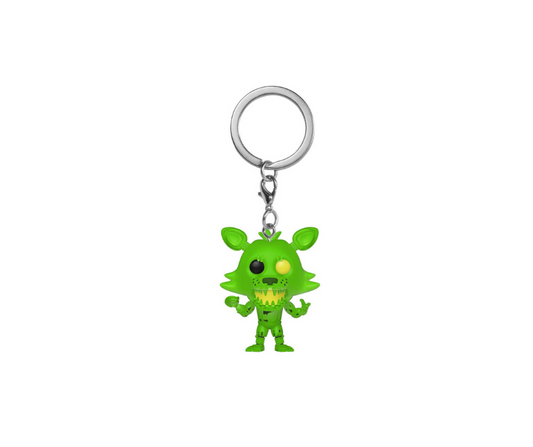 Funko Pop Llavero: Five Nights at Freddys - Foxy Radioactiva