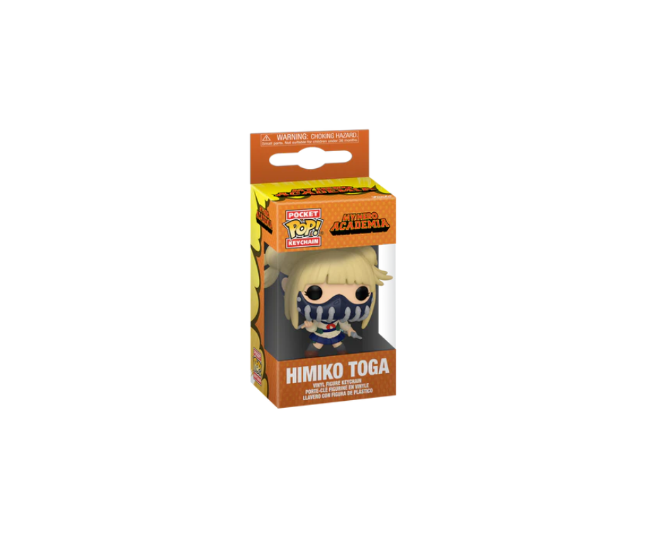 Funko Pop Llavero: My Hero Academia - Himiko Toga Con Mascara