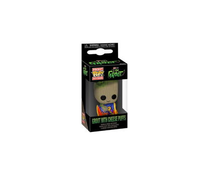 Funko Pop Llavero: Groot Con Bolitas De Queso