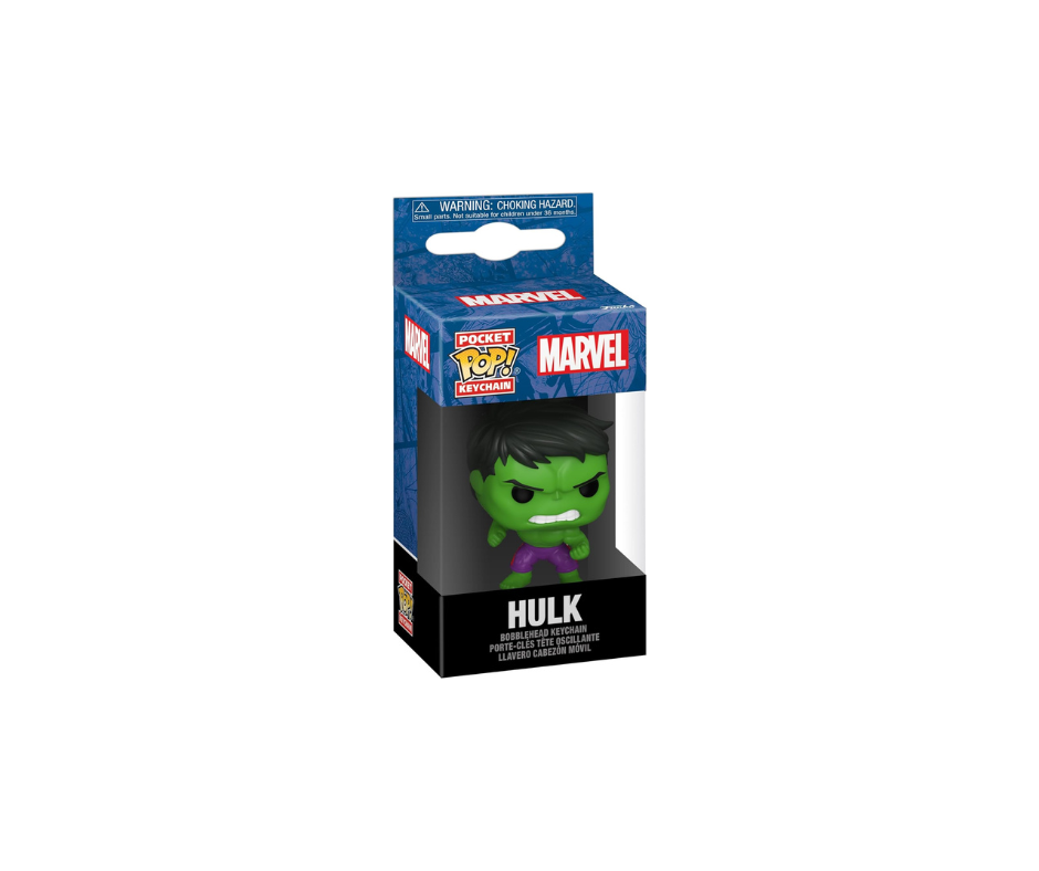 Funko Pop Llavero: Marvel New Classics - Hulk