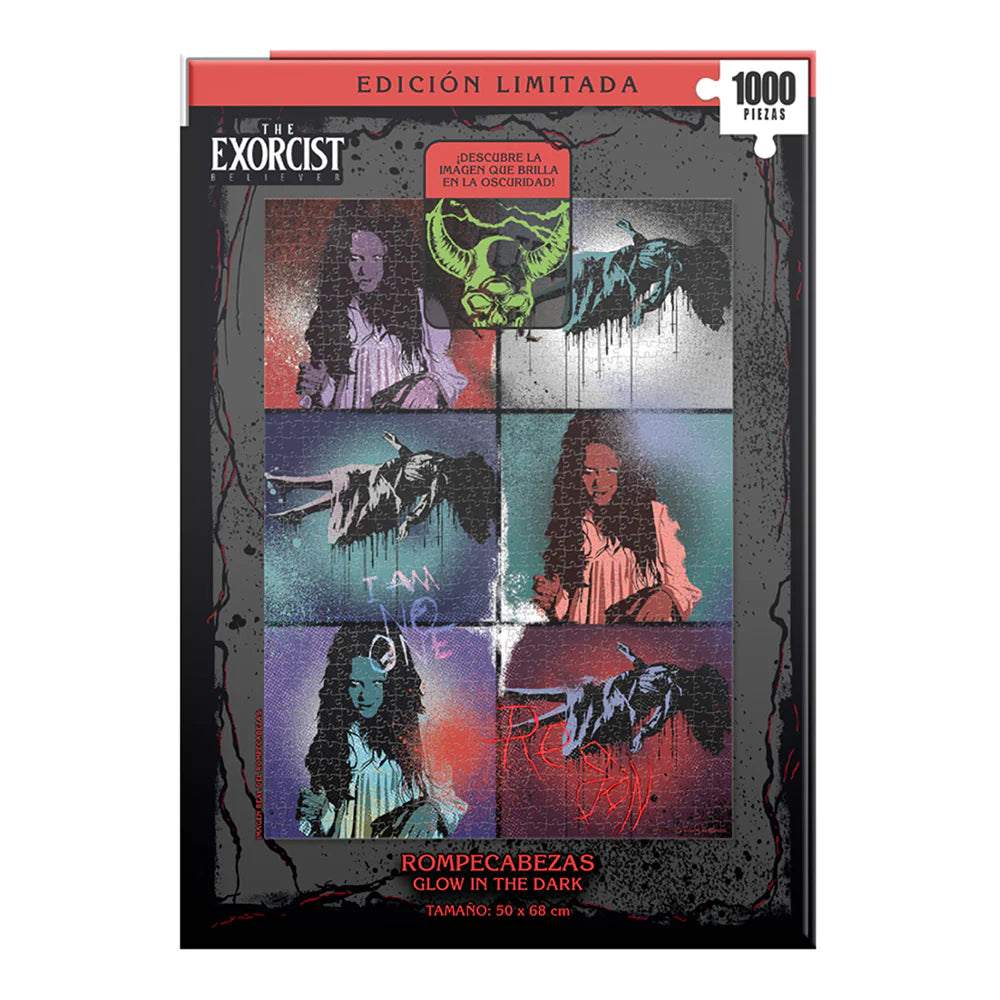Novelty Rompecabezas Edición Limitada - El Exorcista (Glow In The Dark) 1000 Piezas