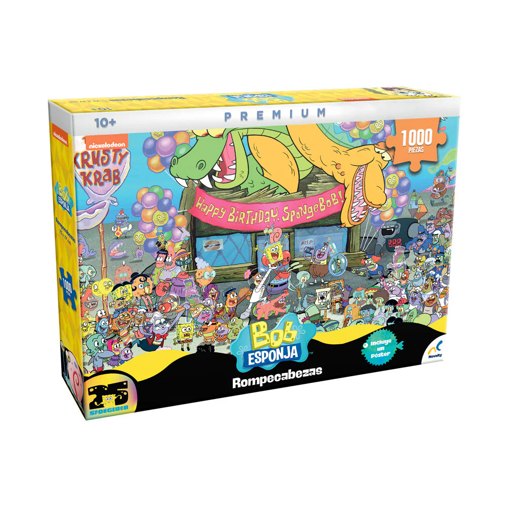 Novelty Rompecabezas - Bob Esponja 1000 Piezas