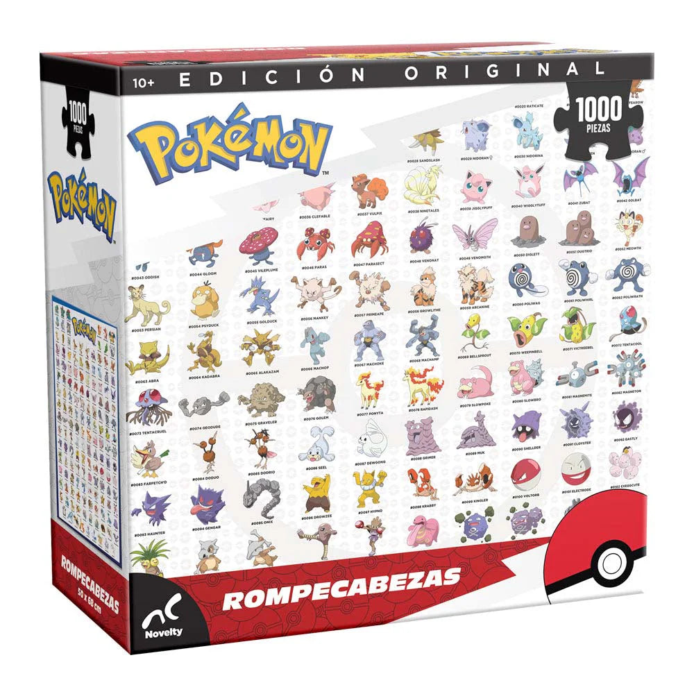 Novelty Rompecabezas - Pokémon 1000 Piezas