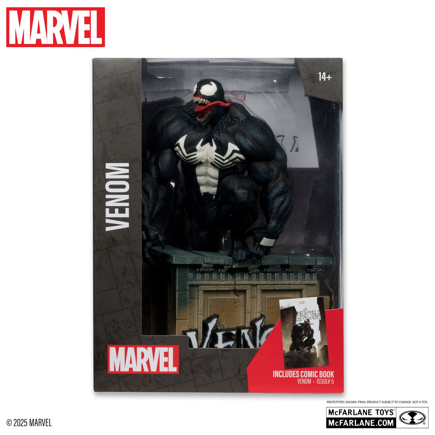 Mcfarlane Marvel Collection: Venom Num 5 - Venom Escala 1/6