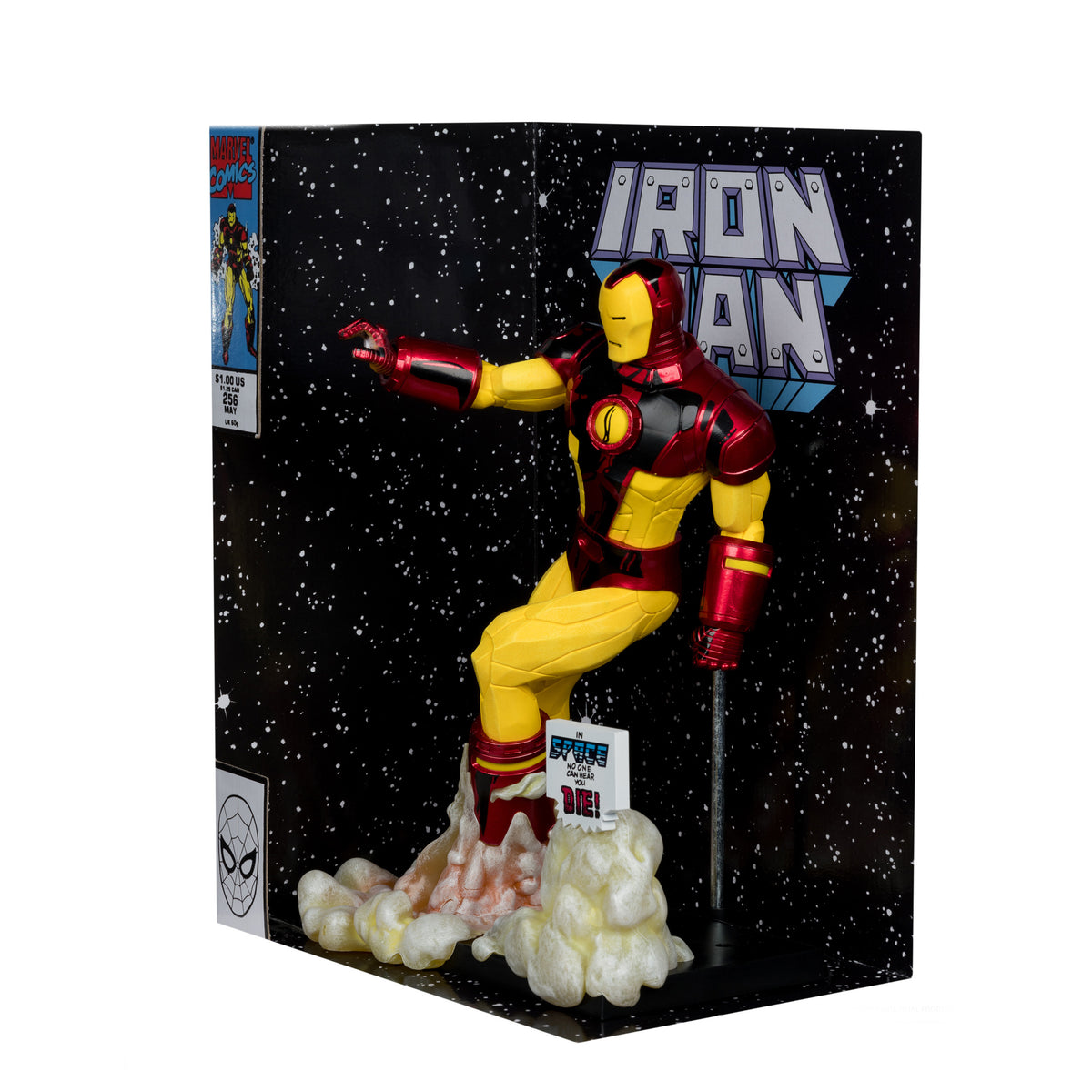 Mcfarlane Marvel Collection: Iron Man Num 256 - Iron Man Escala 1/6