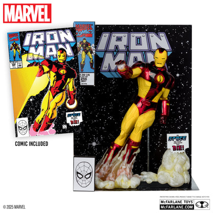 Mcfarlane Marvel Collection: Iron Man Num 256 - Iron Man Escala 1/6