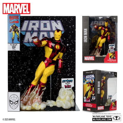 Mcfarlane Marvel Collection: Iron Man Num 256 - Iron Man Escala 1/6