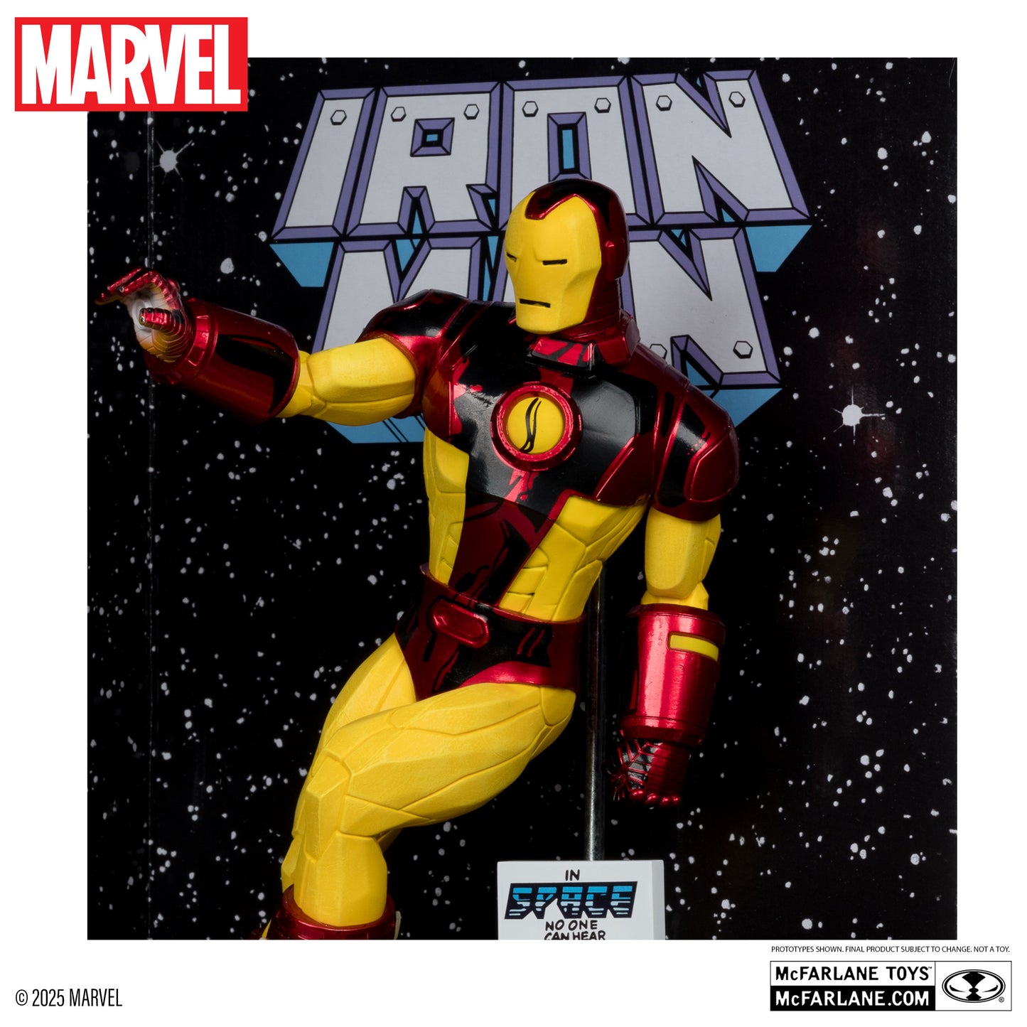 Mcfarlane Marvel Collection: Iron Man Num 256 - Iron Man Escala 1/6