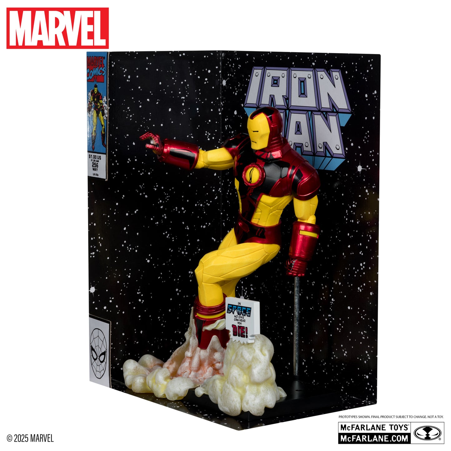 Mcfarlane Marvel Collection: Iron Man Num 256 - Iron Man Escala 1/6