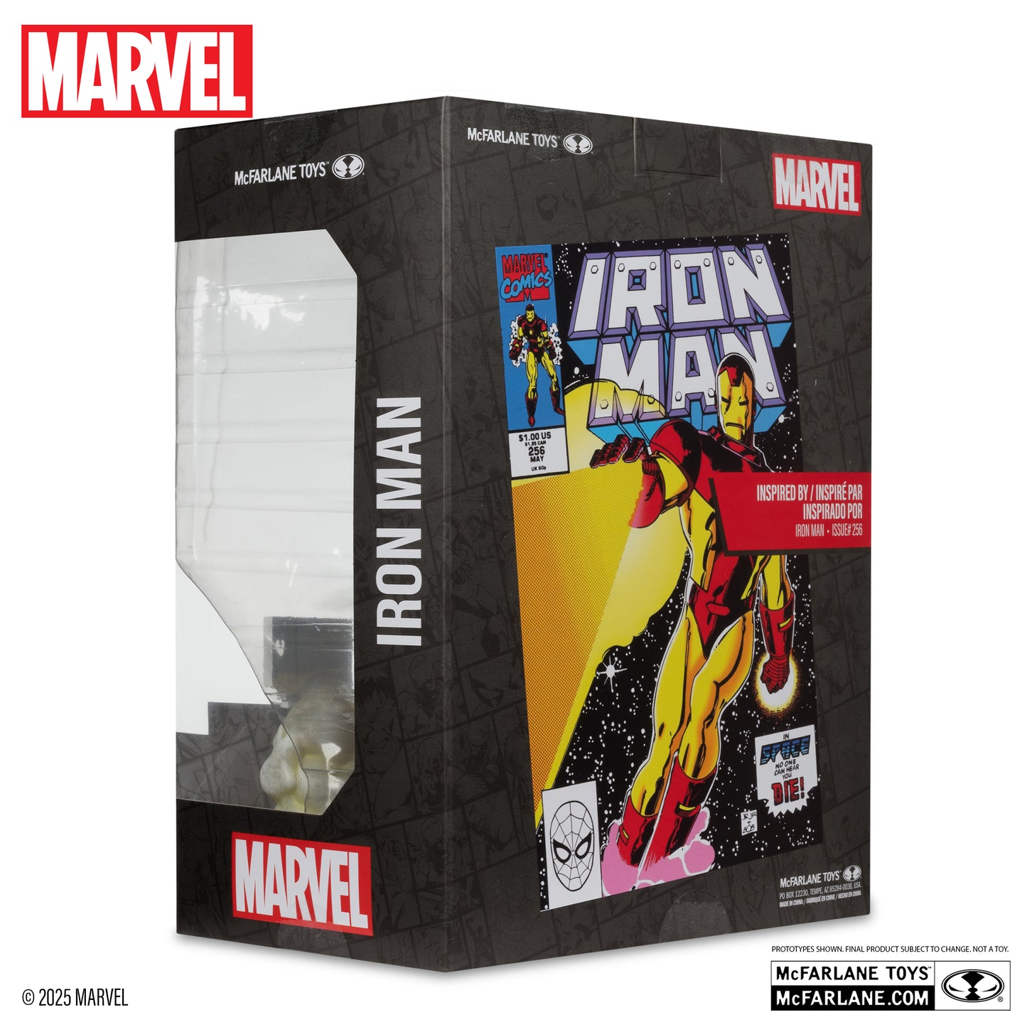 Mcfarlane Marvel Collection: Iron Man Num 256 - Iron Man Escala 1/6