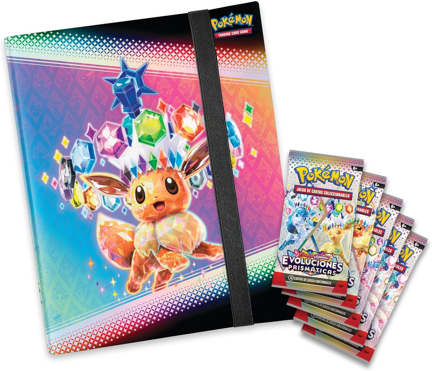 Pokemon TCG Evoluciones Prismaticas Álbum para Colecciones (Español)