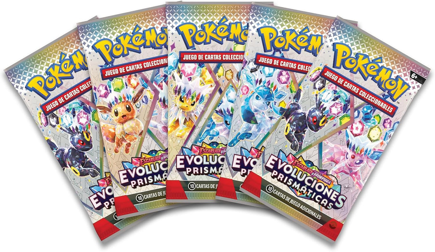 Pokemon TCG Evoluciones Prismaticas Álbum para Colecciones (Español)